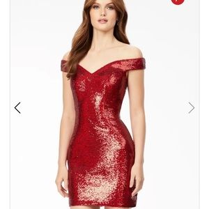 Ashley Lauren 4522 ruby red size for